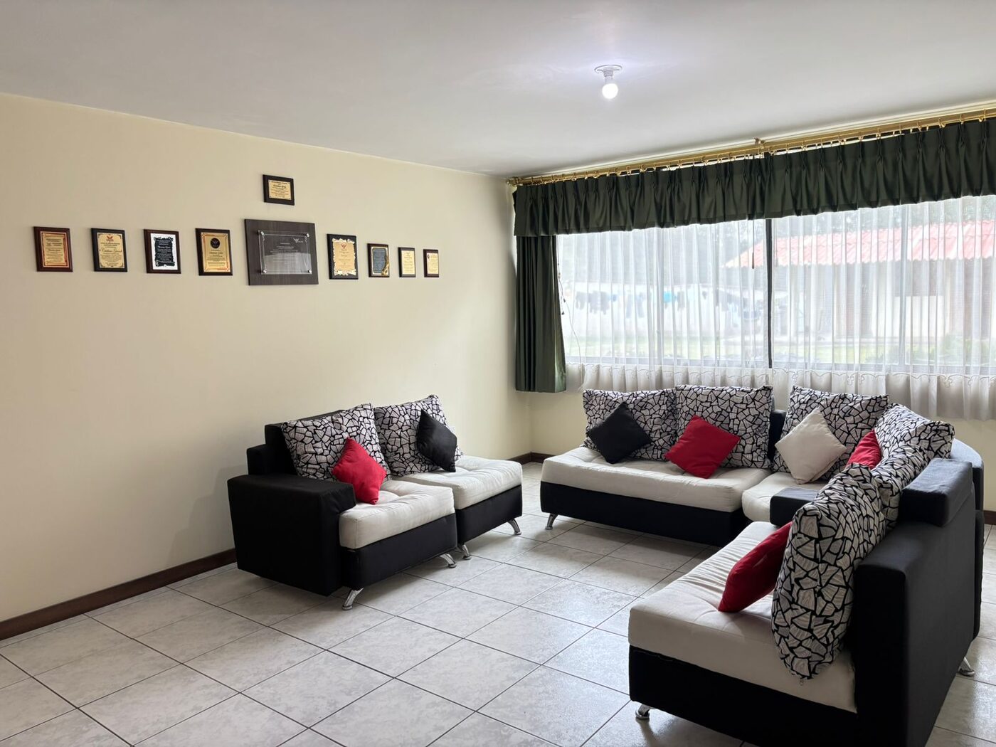 Sala de espera de Casa Santiago Girón
