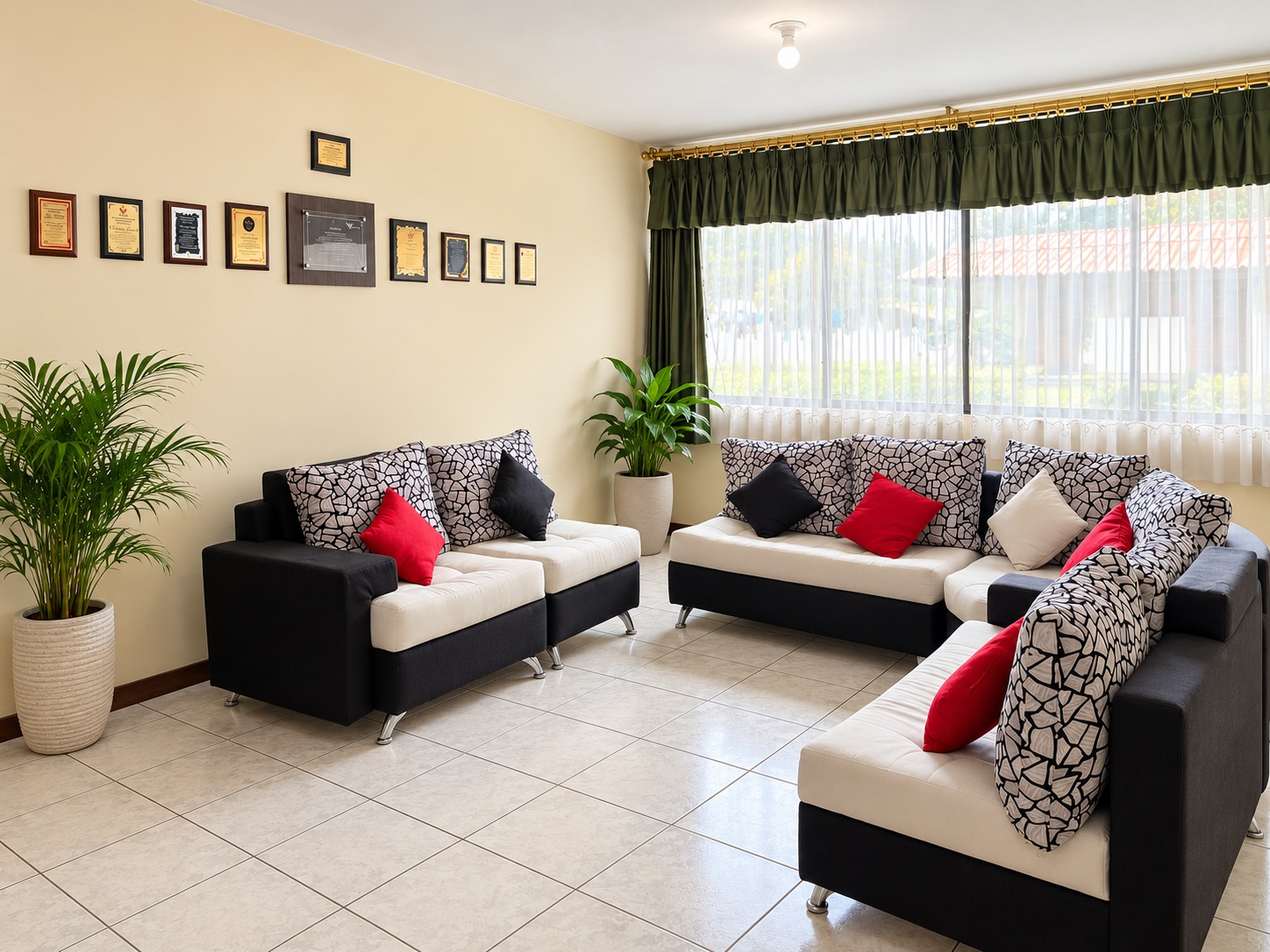 Sala de espera de Casa Santiago Girón